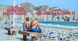 Benidorm autumn season recovery plan