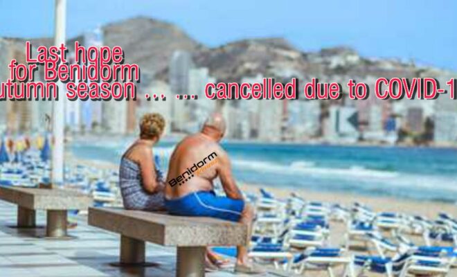 Benidorm autumn season recovery plan