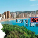 Open hotels Benidorm