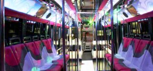 Party bus Benidorm - Inside